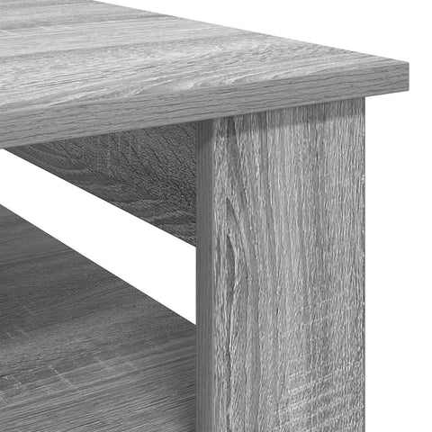 vidaXL Coffee Table Grey Sonoma 64 x 54 x 44 cm Engineered Wood