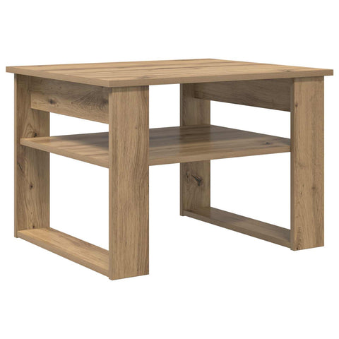 vidaXL Coffee Table Artisan Oak 64 x 54 x 44 cm Engineered Wood