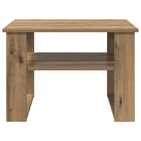 vidaXL Coffee Table Artisan Oak 64 x 54 x 44 cm Engineered Wood