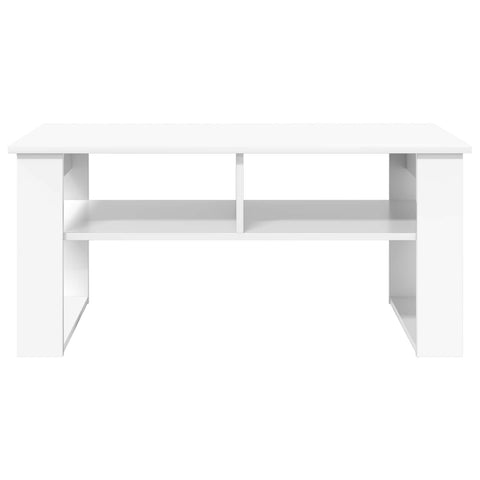 vidaXL Coffee Table with Storage White 96 x 54 x 44 cm Engineered Wood