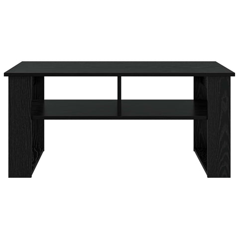 vidaXL Coffee Table Black Oak 96 x 54 x 44 cm Engineered Wood