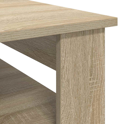 vidaXL Coffee Table Sonoma Oak 96 x 54 x 44 cm Engineered Wood