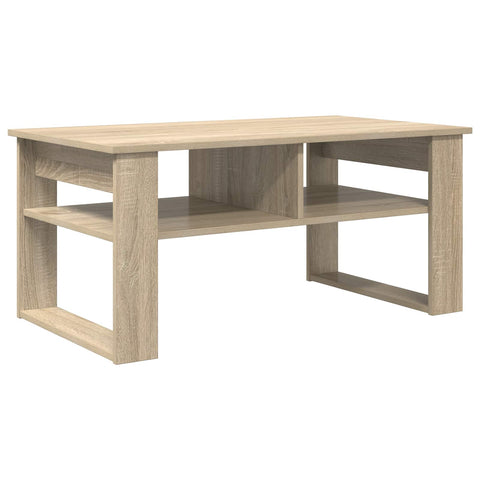 vidaXL Coffee Table Sonoma Oak 96 x 54 x 44 cm Engineered Wood