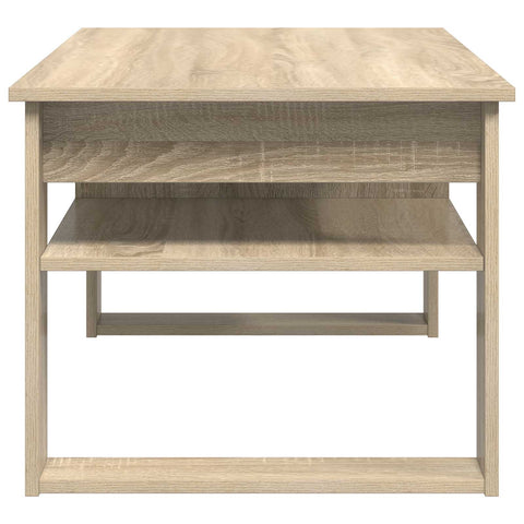 vidaXL Coffee Table Sonoma Oak 96 x 54 x 44 cm Engineered Wood