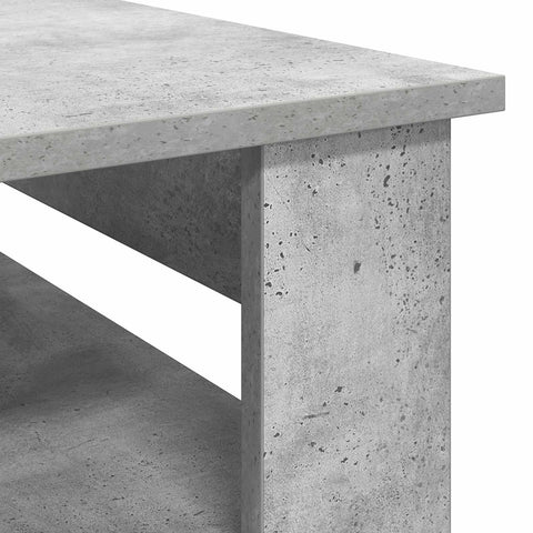 vidaXL Coffee Table Concrete Grey 96 x 54 x 44 cm Engineered Wood