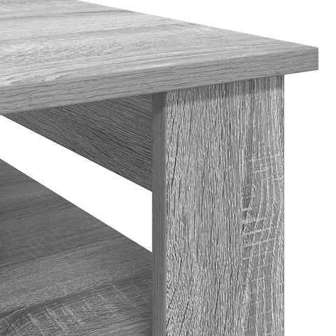 vidaXL Coffee Table Grey Sonoma 96 x 54 x 44 cm Engineered Wood