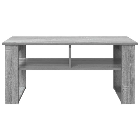 vidaXL Coffee Table Grey Sonoma 96 x 54 x 44 cm Engineered Wood