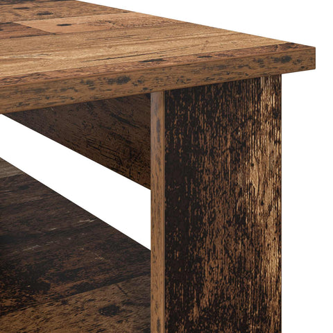 vidaXL Coffee Table Old Wood 96 x 54 x 44 cm Engineered Wood