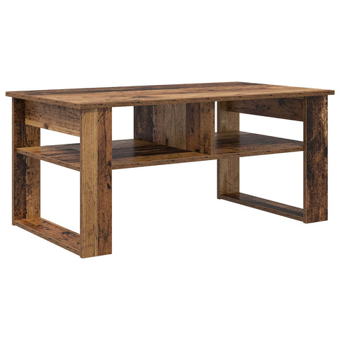 vidaXL Coffee Table Old Wood 96 x 54 x 44 cm Engineered Wood