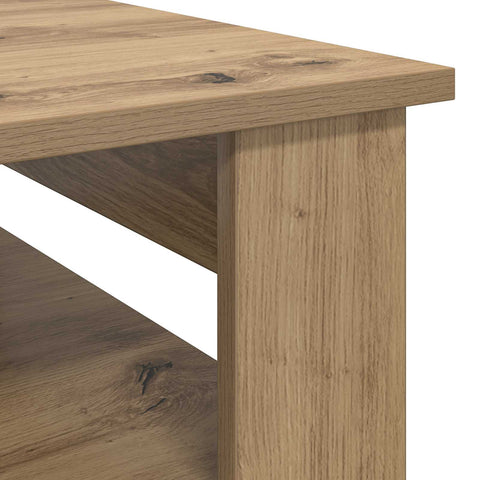 vidaXL Coffee Table Artisan Oak 96 x 54 x 44 cm Engineered Wood