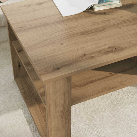 vidaXL Coffee Table Artisan Oak 96 x 54 x 44 cm Engineered Wood