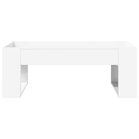 vidaXL Coffee Table White 110 x 50 x 41 cm Engineered Wood