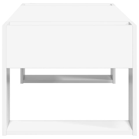 vidaXL Coffee Table White 110 x 50 x 41 cm Engineered Wood