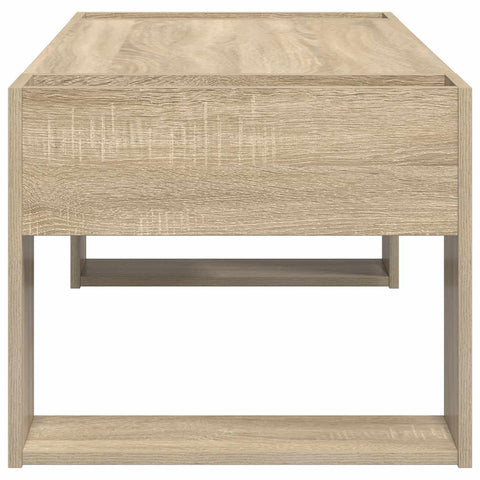 vidaXL Coffee Table Sonoma Oak 110 x 50 x 41 cm Engineered Wood