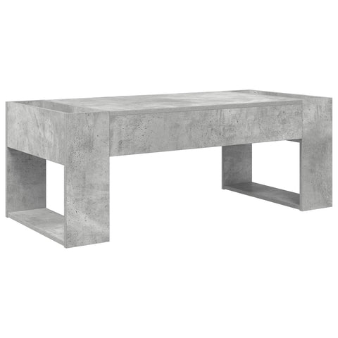 vidaXL Coffee Table Concrete Grey 110 x 50 x 41 cm Engineered Wood