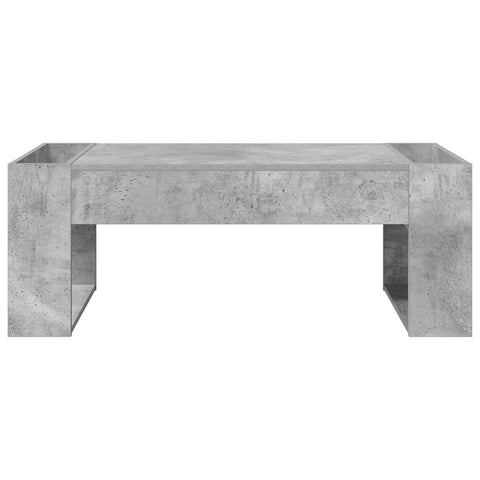 vidaXL Coffee Table Concrete Grey 110 x 50 x 41 cm Engineered Wood