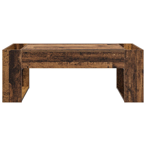vidaXL Coffee Table Old Wood 110 x 50 x 41 cm Engineered Wood