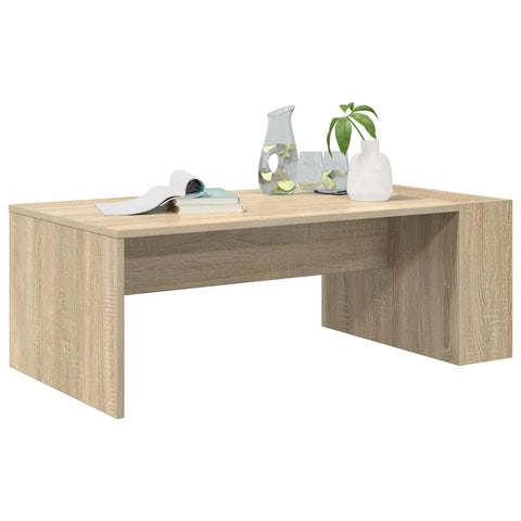vidaXL Coffee Table Sonoma Oak 95 x 50 x 34 cm Engineered Wood