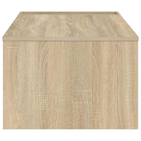 vidaXL Coffee Table Sonoma Oak 95 x 50 x 34 cm Engineered Wood