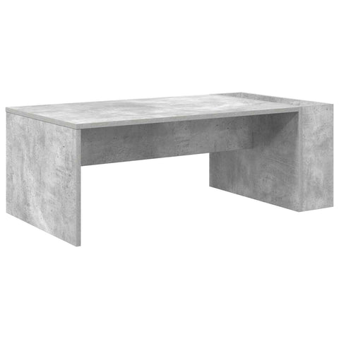 vidaXL Coffee Table Concrete Grey 95 x 50 x 34 cm Engineered Wood