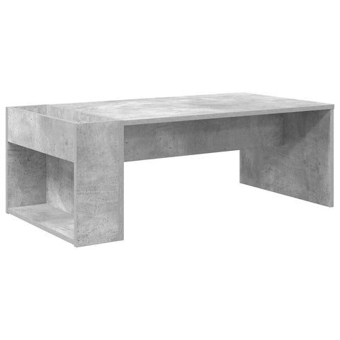 vidaXL Coffee Table Concrete Grey 95 x 50 x 34 cm Engineered Wood