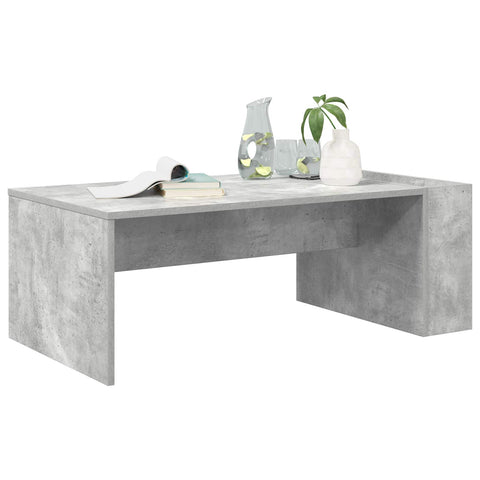 vidaXL Coffee Table Concrete Grey 95 x 50 x 34 cm Engineered Wood