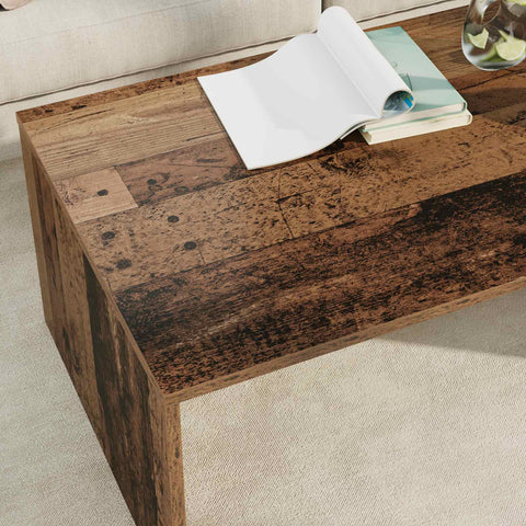 vidaXL Coffee Table Old Wood 95 x 50 x 34 cm Engineered Wood