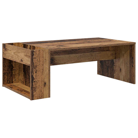 vidaXL Coffee Table Old Wood 95 x 50 x 34 cm Engineered Wood
