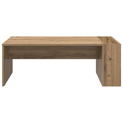 vidaXL Coffee Table Artisan Oak 95 x 50 x 34 cm Engineered Wood