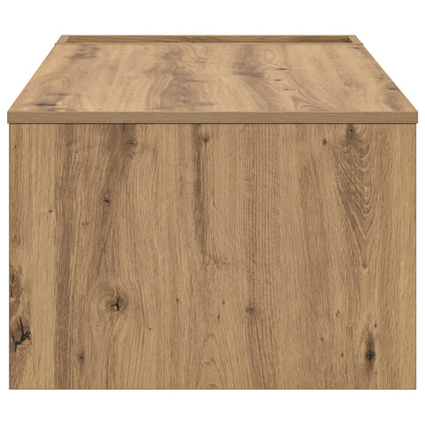 vidaXL Coffee Table Artisan Oak 95 x 50 x 34 cm Engineered Wood