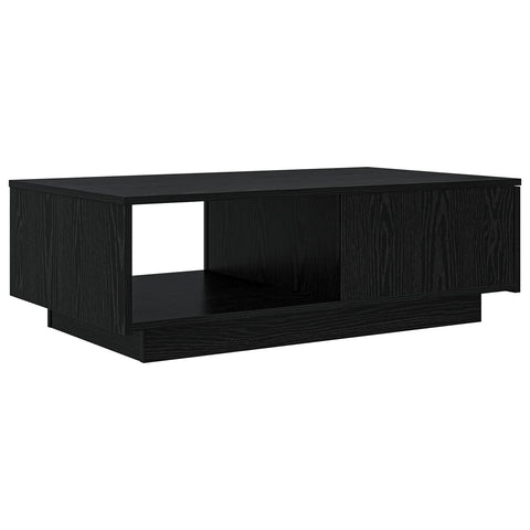 vidaXL Coffee Table Black Oak 95 x 55 x 31 cm Engineered Wood