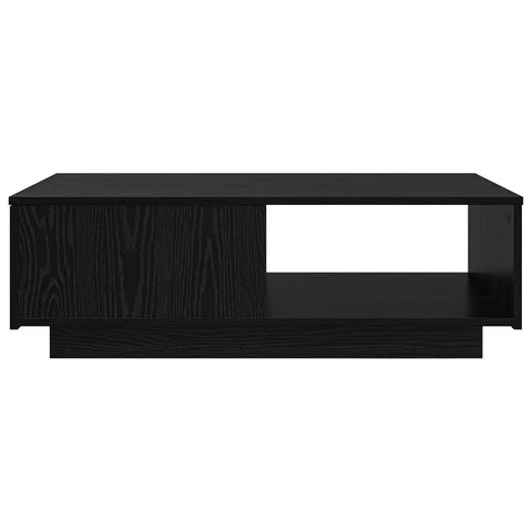 vidaXL Coffee Table Black Oak 95 x 55 x 31 cm Engineered Wood