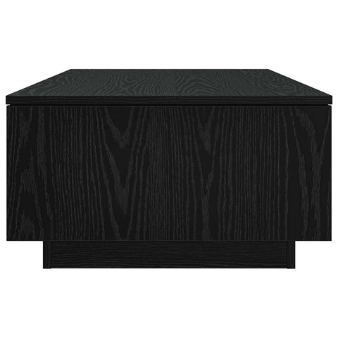 vidaXL Coffee Table Black Oak 95 x 55 x 31 cm Engineered Wood