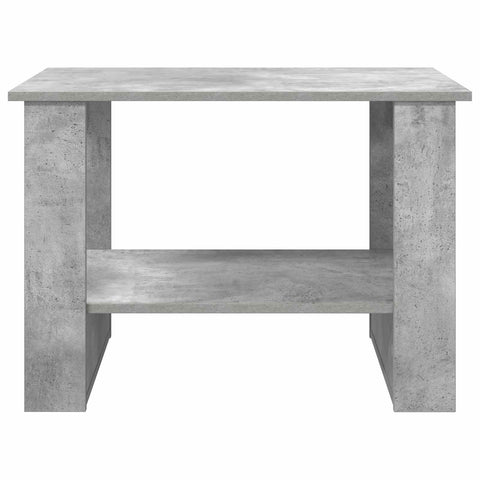 vidaXL Coffee Table Concrete Grey 72 x 50 x 50 cm Engineered Wood
