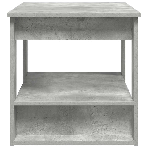 vidaXL Coffee Table Concrete Grey 72 x 50 x 50 cm Engineered Wood