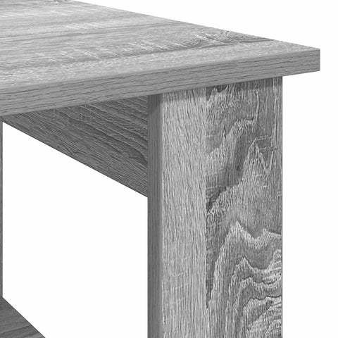 vidaXL Coffee Table Grey Sonoma 72 x 50 x 50 cm Engineered Wood