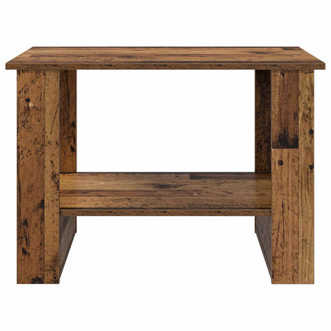 vidaXL Coffee Table Old Wood 72 x 50 x 50 cm Engineered Wood