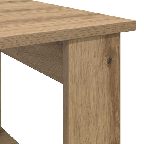 vidaXL Coffee Table Artisan Oak 72 x 50 x 50 cm Engineered Wood