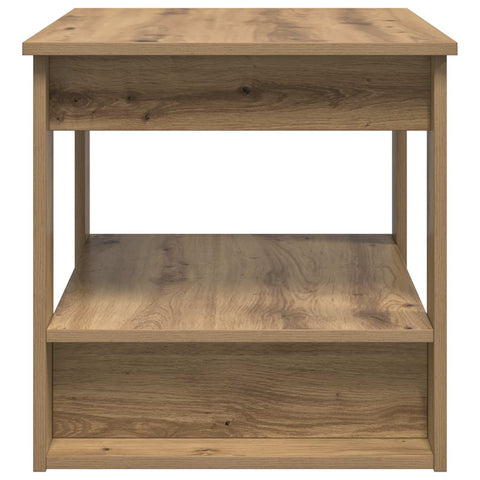 vidaXL Coffee Table Artisan Oak 72 x 50 x 50 cm Engineered Wood