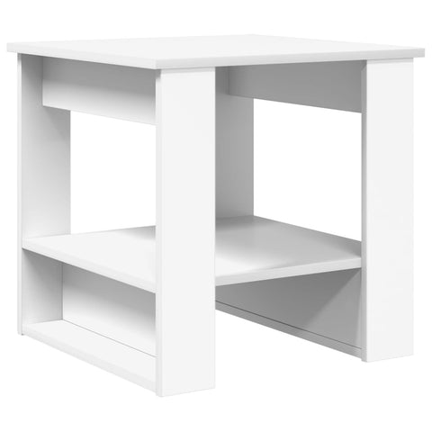 vidaXL Coffee Table White 51 x 50 x 50 cm Engineered Wood