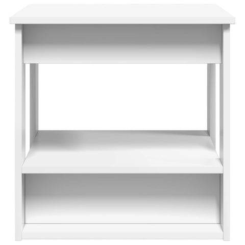 vidaXL Coffee Table White 51 x 50 x 50 cm Engineered Wood