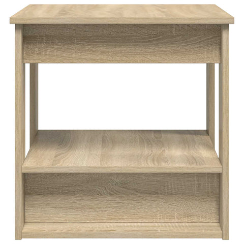 vidaXL Coffee Table Sonoma Oak 51 x 50 x 50 cm Engineered Wood