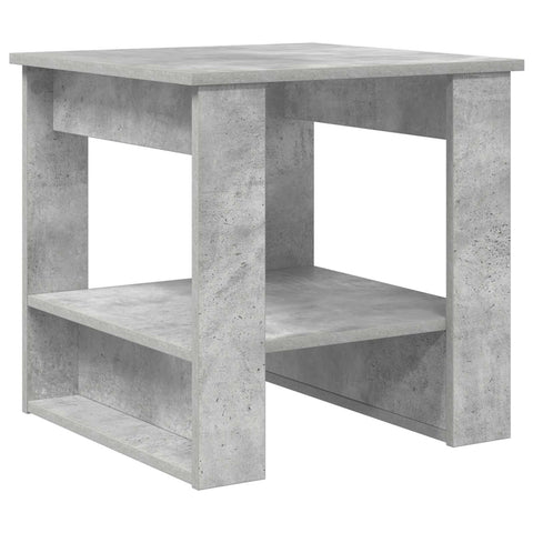 vidaXL Coffee Table Concrete Grey 51 x 50 x 50 cm Engineered Wood