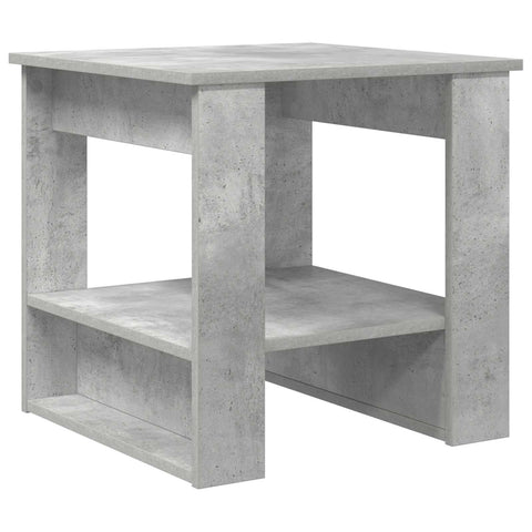 vidaXL Coffee Table Concrete Grey 51 x 50 x 50 cm Engineered Wood