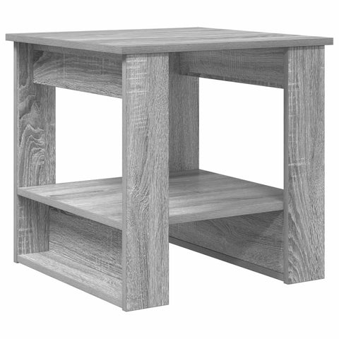 vidaXL Coffee Table Grey Sonoma 51 x 50 x 50 cm Engineered Wood