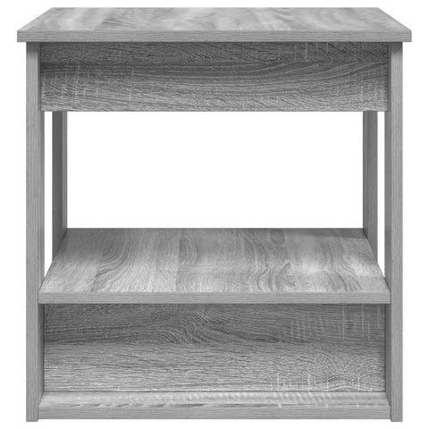 vidaXL Coffee Table Grey Sonoma 51 x 50 x 50 cm Engineered Wood