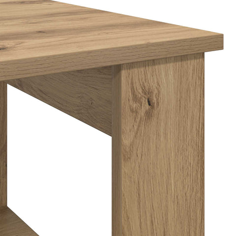 vidaXL Coffee Table Artisan Oak 51 x 50 x 50 cm Engineered Wood