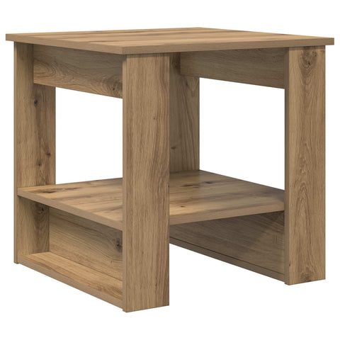 vidaXL Coffee Table Artisan Oak 51 x 50 x 50 cm Engineered Wood