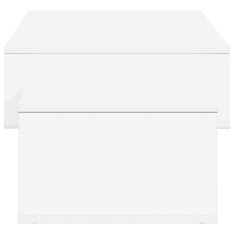 vidaXL Coffee Table White 105 x 50 x 32.5 cm Engineered Wood