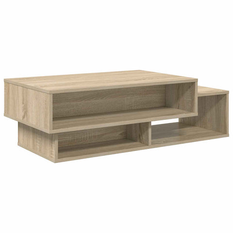 vidaXL Coffee Table Sonoma Oak 105 x 50 x 32.5 cm Engineered Wood